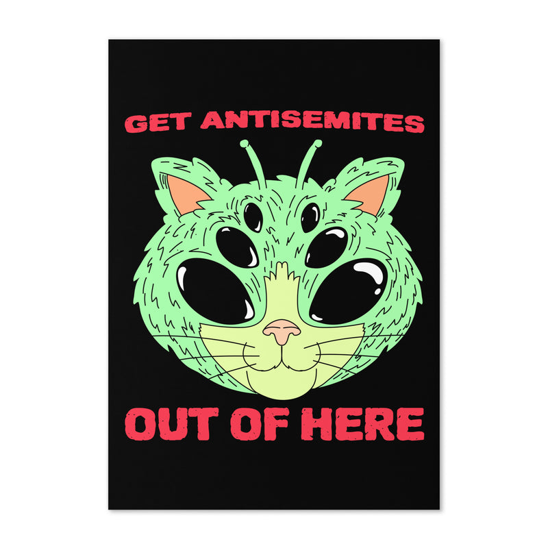 Get Alien Out | Antisemitism | Greeting Card