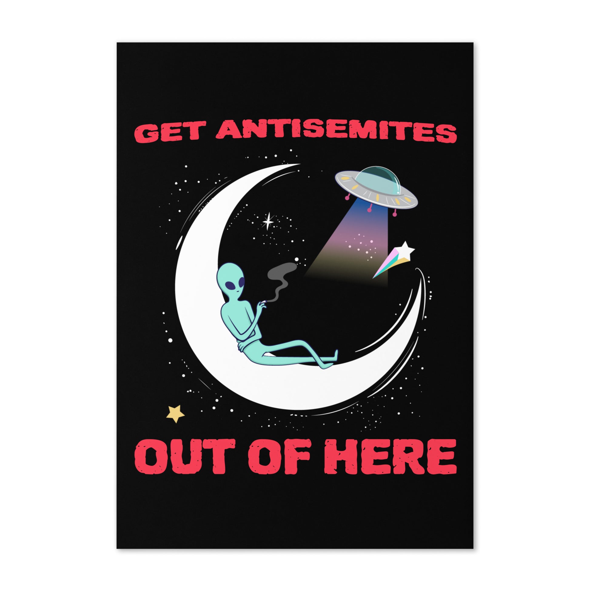 Get Alien Out | Antisemitism | Greeting Card