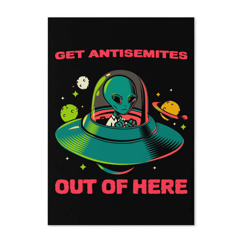 Get Alien Out | Antisemitism | Greeting Card