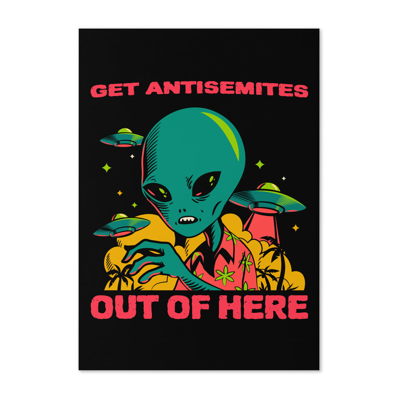 Get Alien Out | Antisemitism | Greeting Card