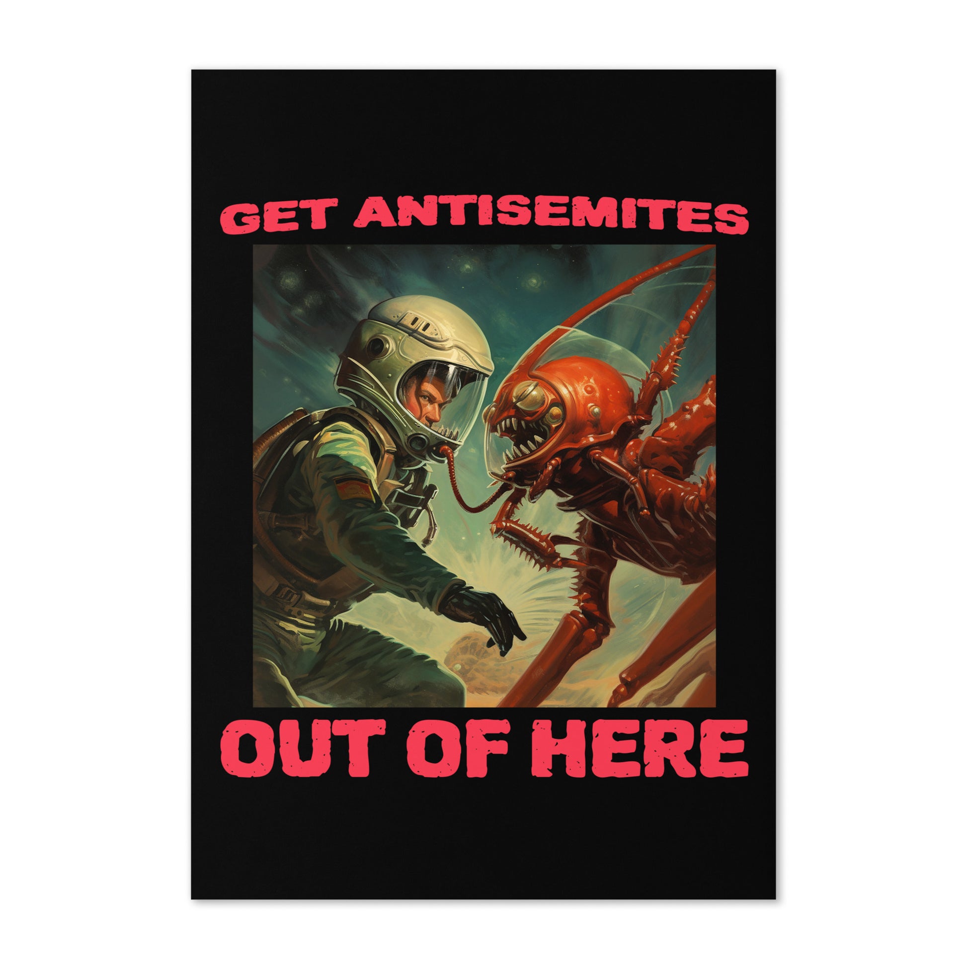 Get Alien Out | Antisemitism | Greeting Card