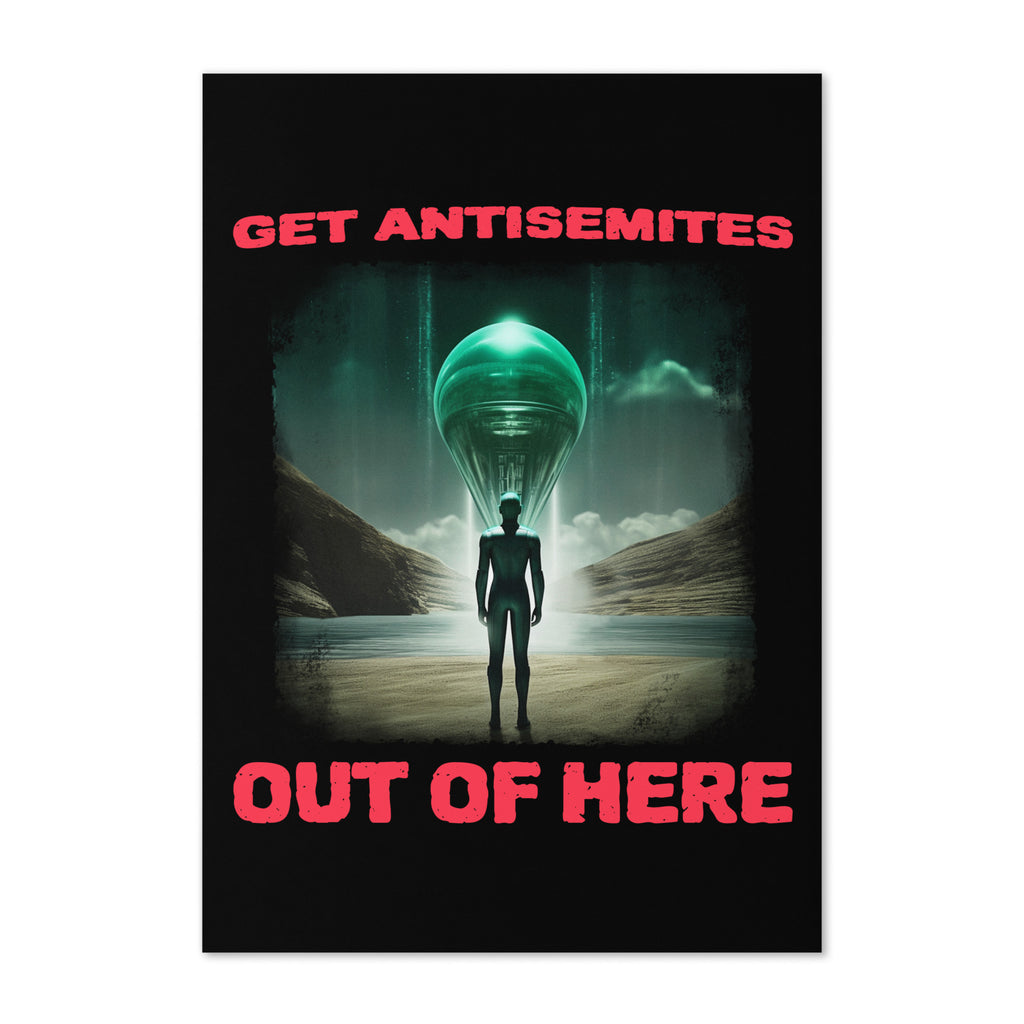 Get Alien Out | Antisemitism | Greeting Card