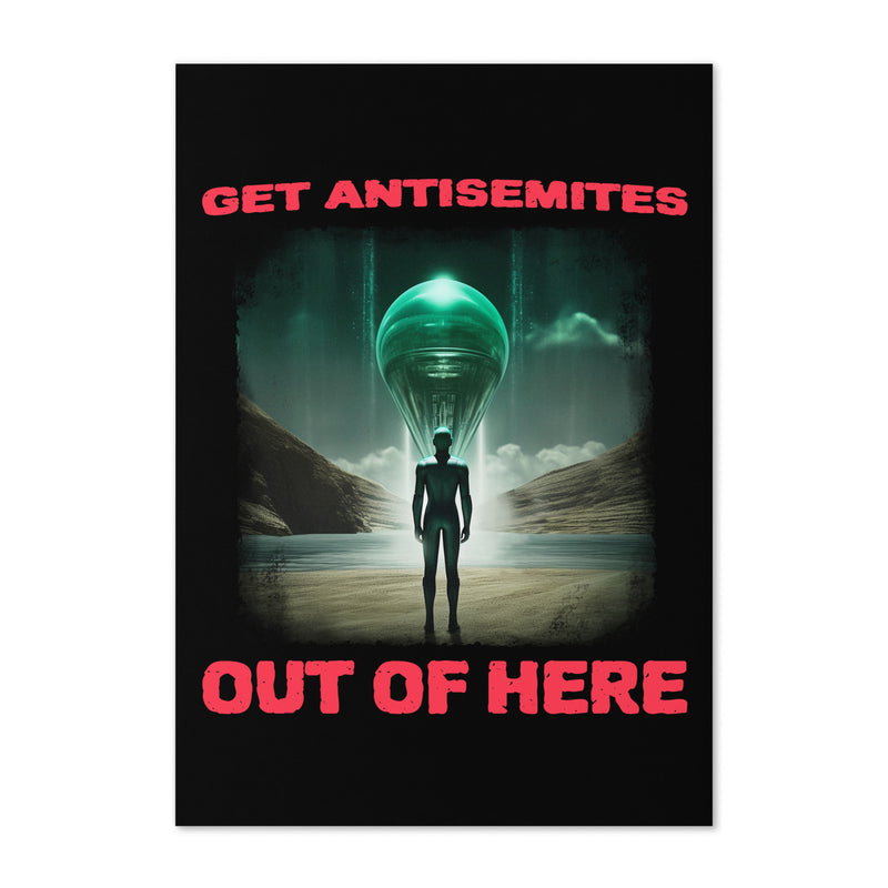 Get Alien Out | Antisemitism | Greeting Card