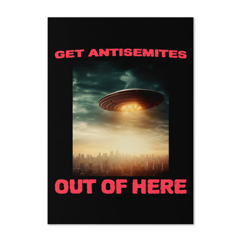 Get Alien Out | Antisemitism | Greeting Card