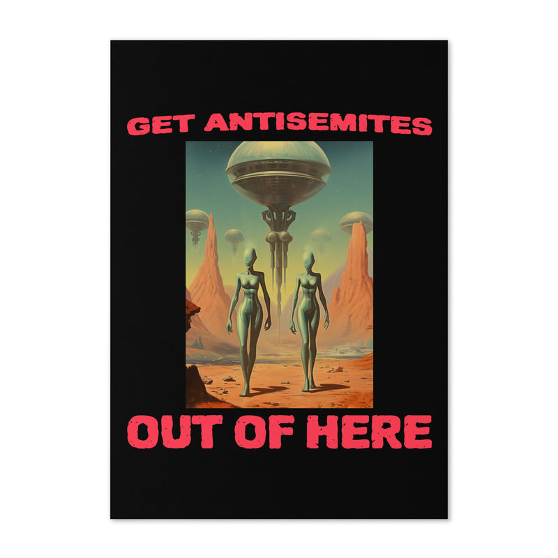 Get Alien Out | Antisemitism | Greeting Card