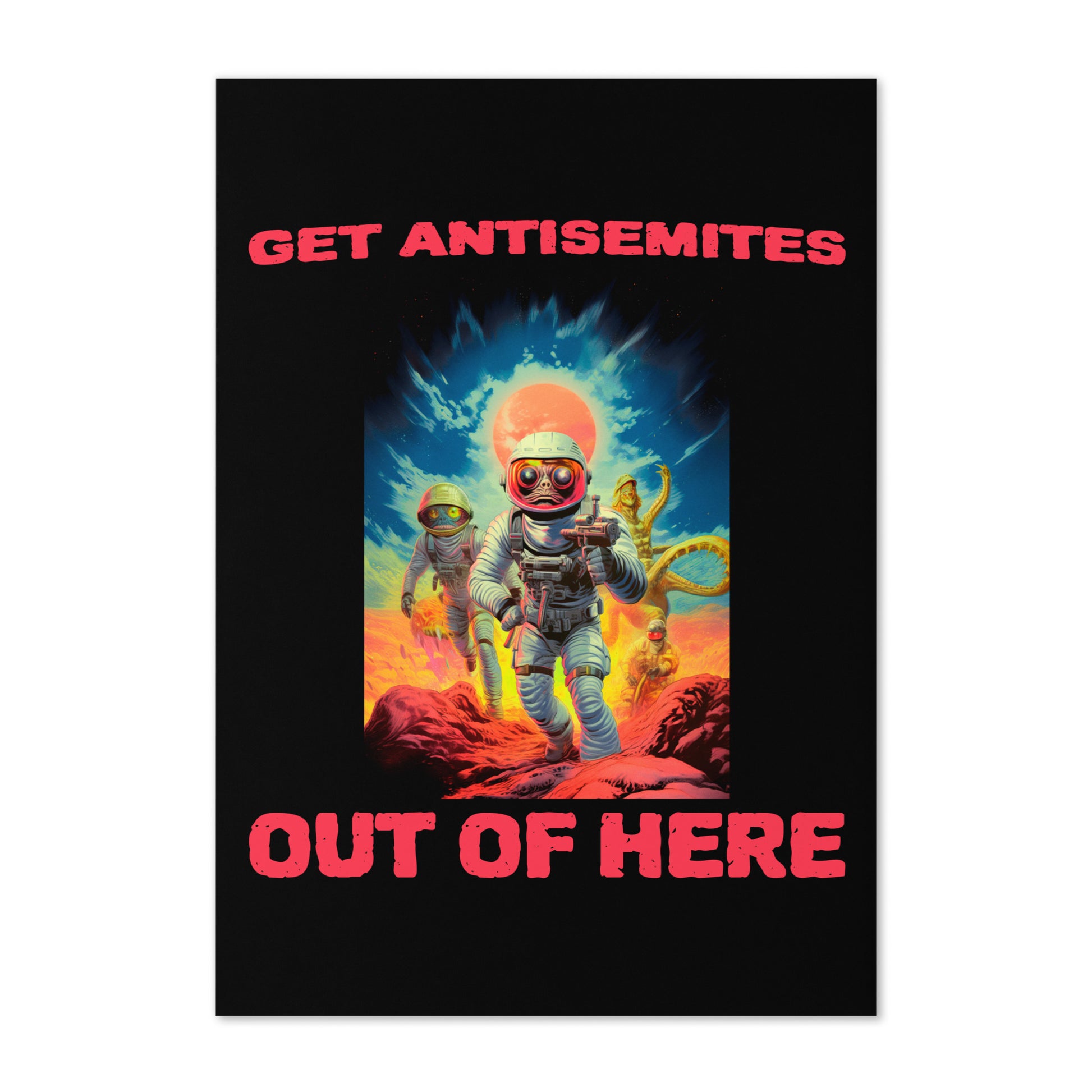 Get Alien Out | Antisemitism | Greeting Card