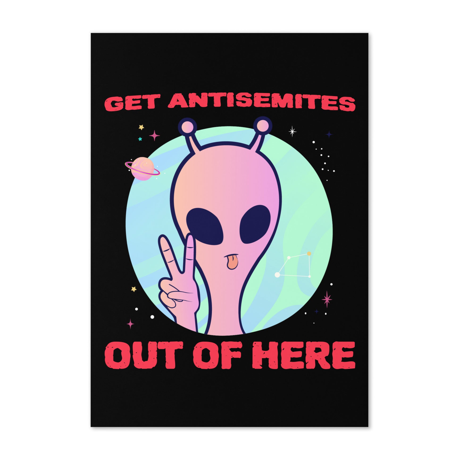 Get Alien Out | Antisemitism | Greeting Card