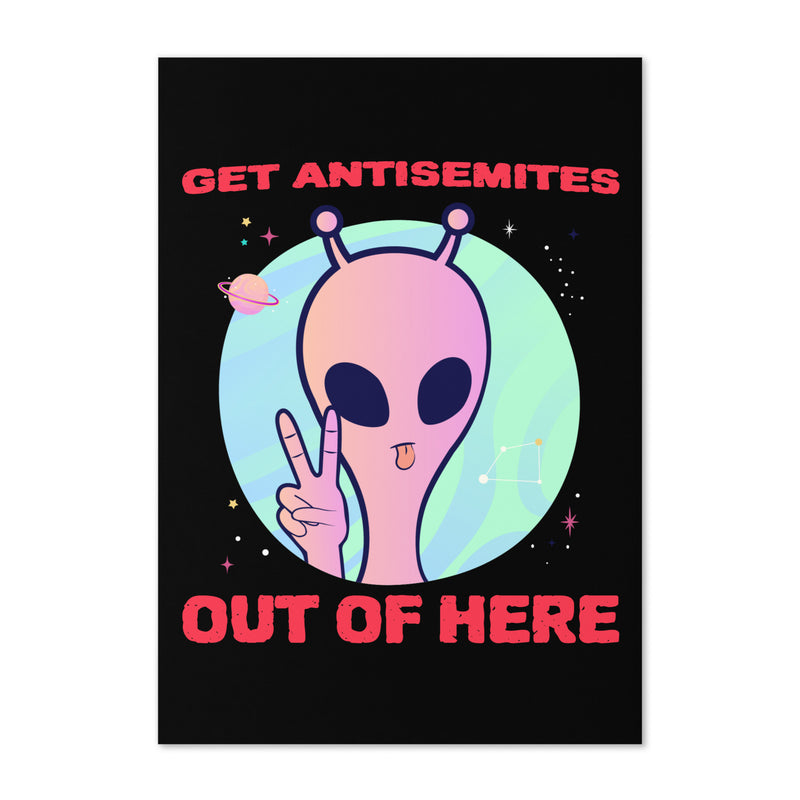 Get Alien Out | Antisemitism | Greeting Card