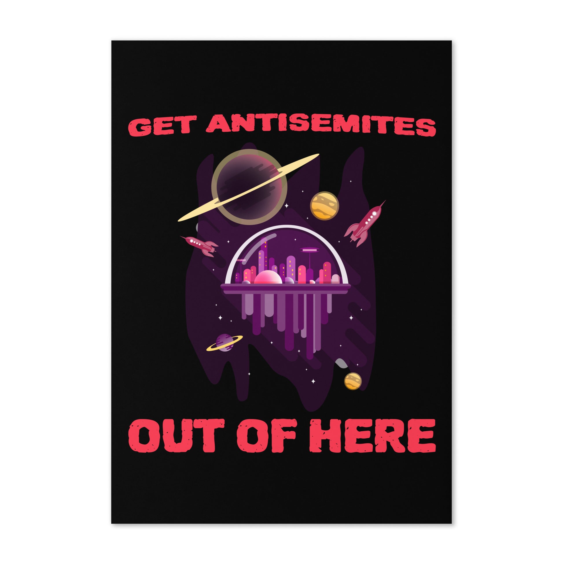 Get Alien Out | Antisemitism | Greeting Card