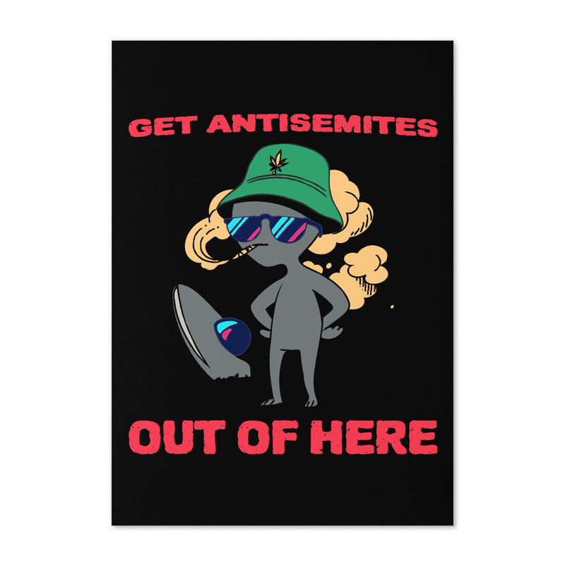 Get Alien Out | Antisemitism | Greeting Card