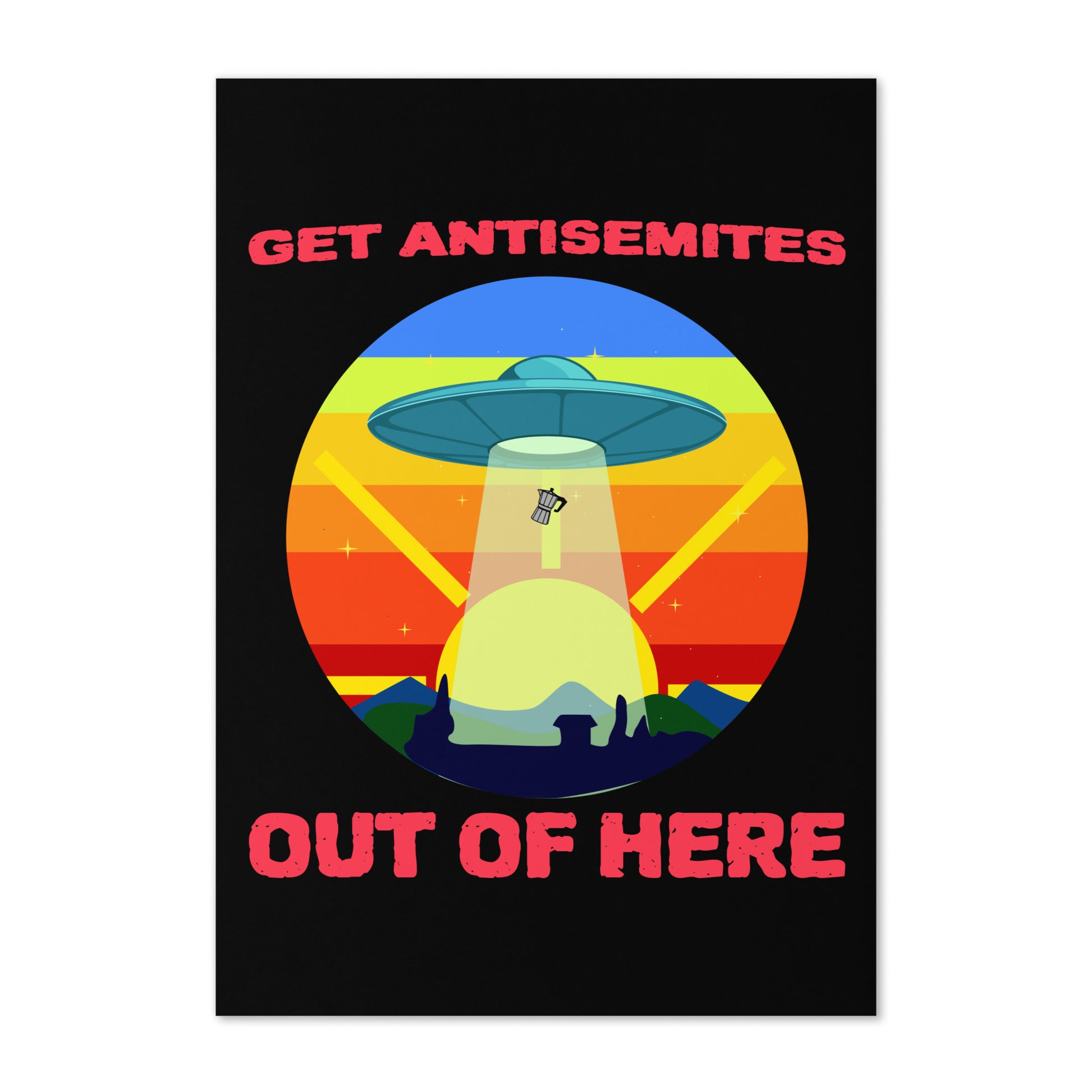 Get Alien Out | Antisemitism | Greeting Card