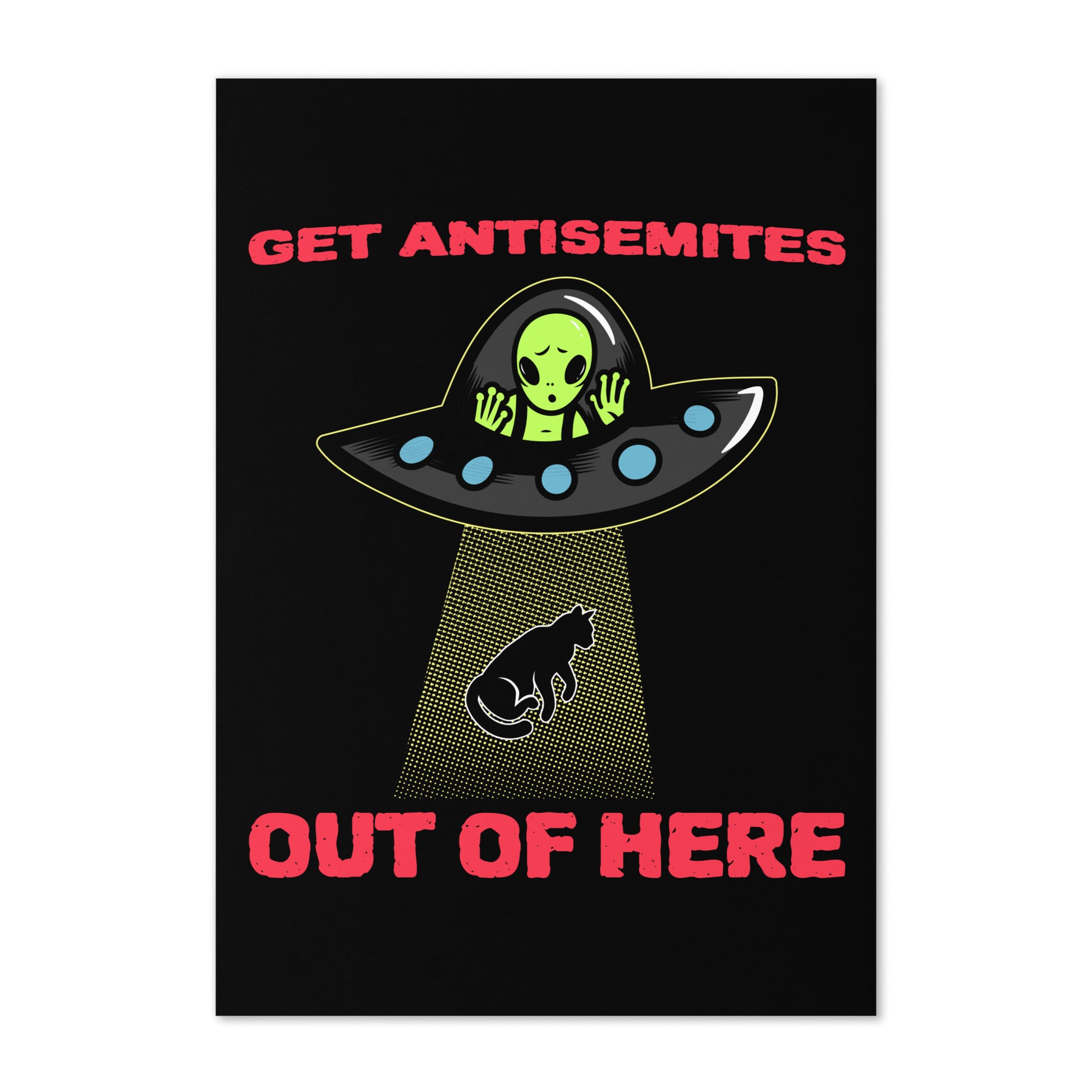 Get Alien Out | Antisemitism | Greeting Card