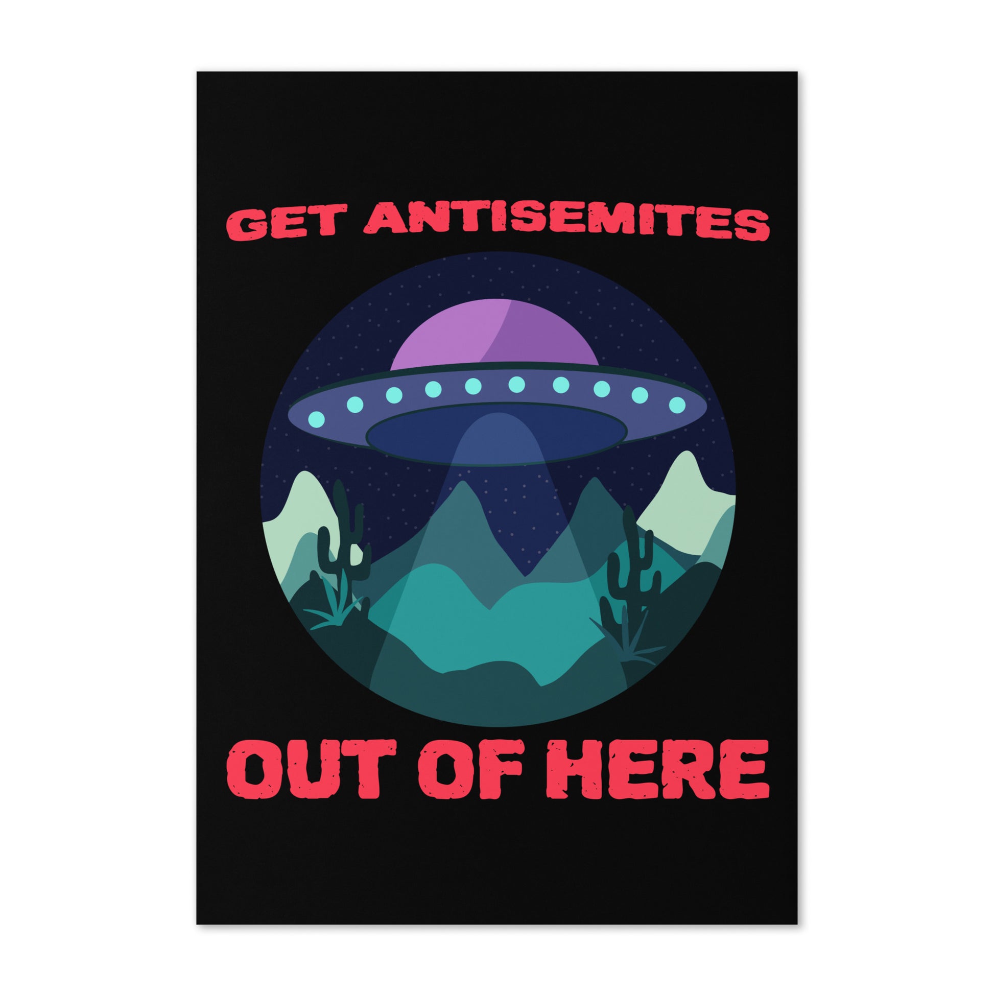 Get Alien Out | Antisemitism | Greeting Card