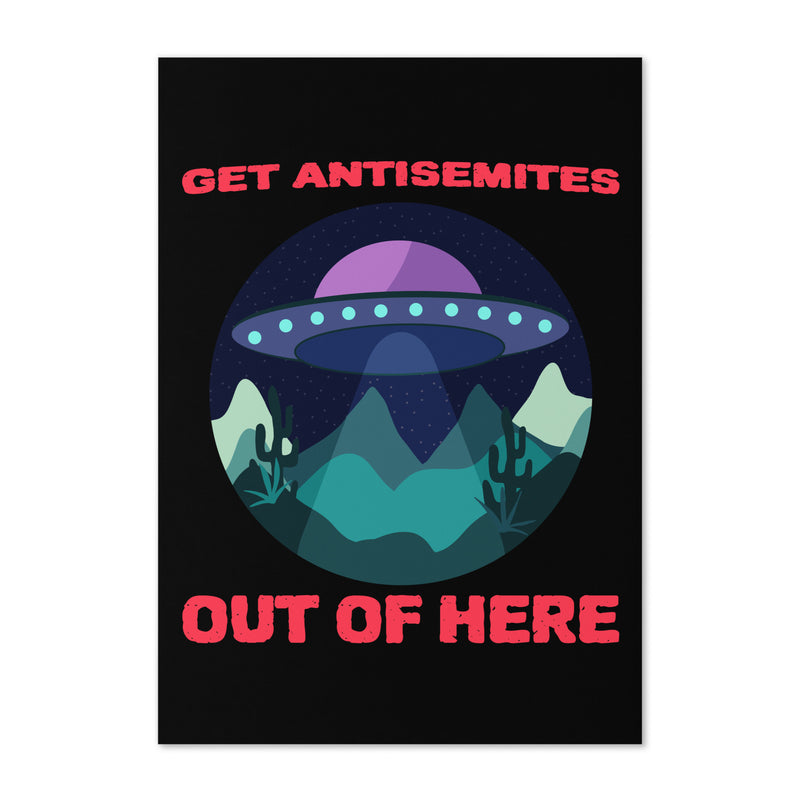 Get Alien Out | Antisemitism | Greeting Card