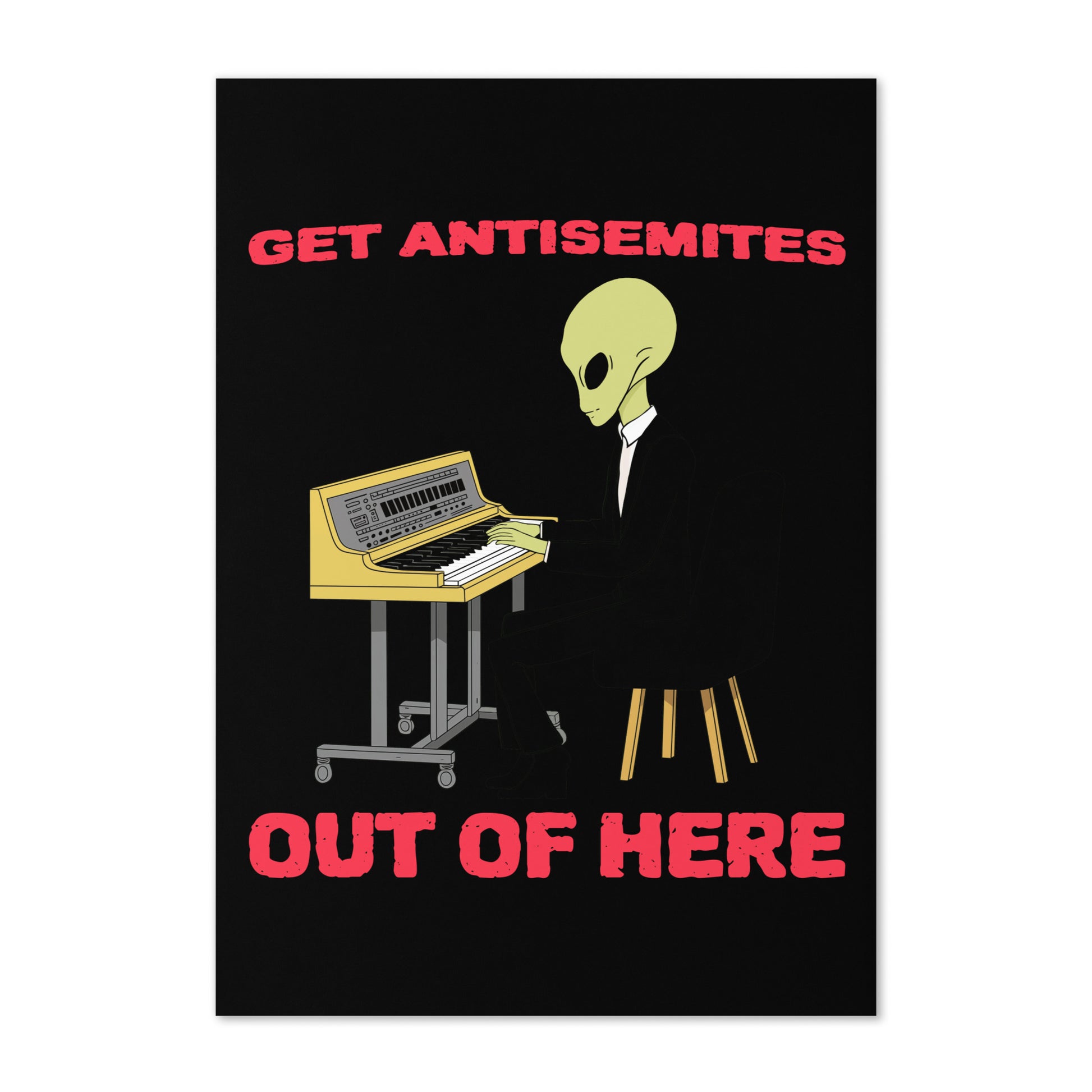 Get Alien Out | Antisemitism | Greeting Card