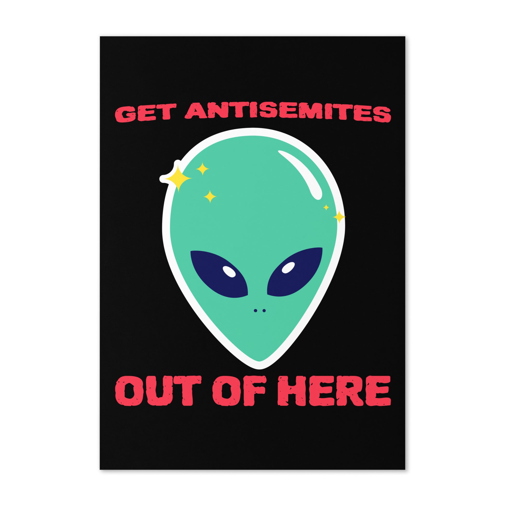 Get Alien Out | Antisemitism | Greeting Card