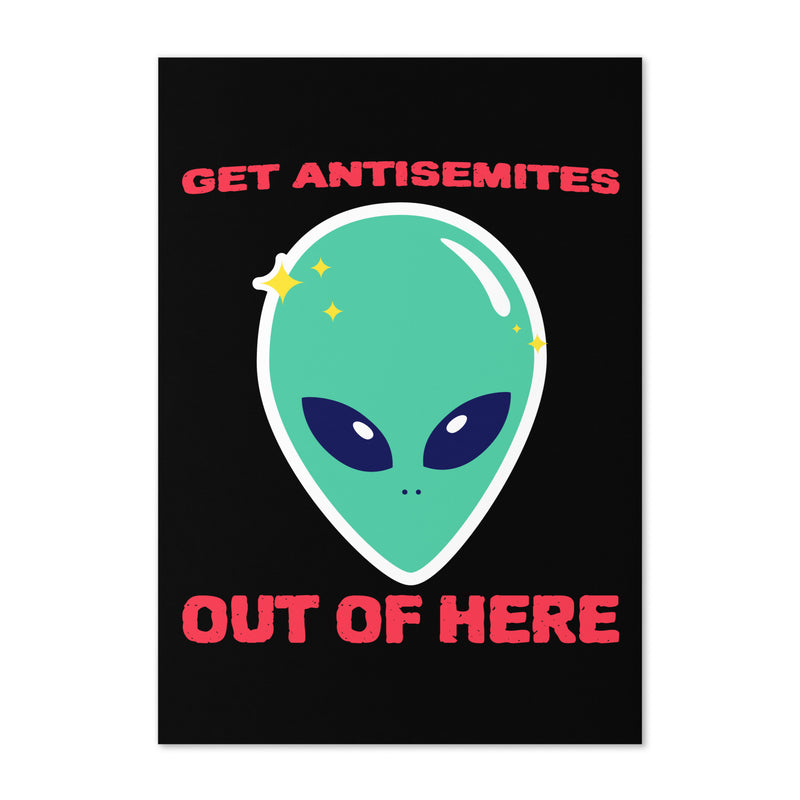 Get Alien Out | Antisemitism | Greeting Card