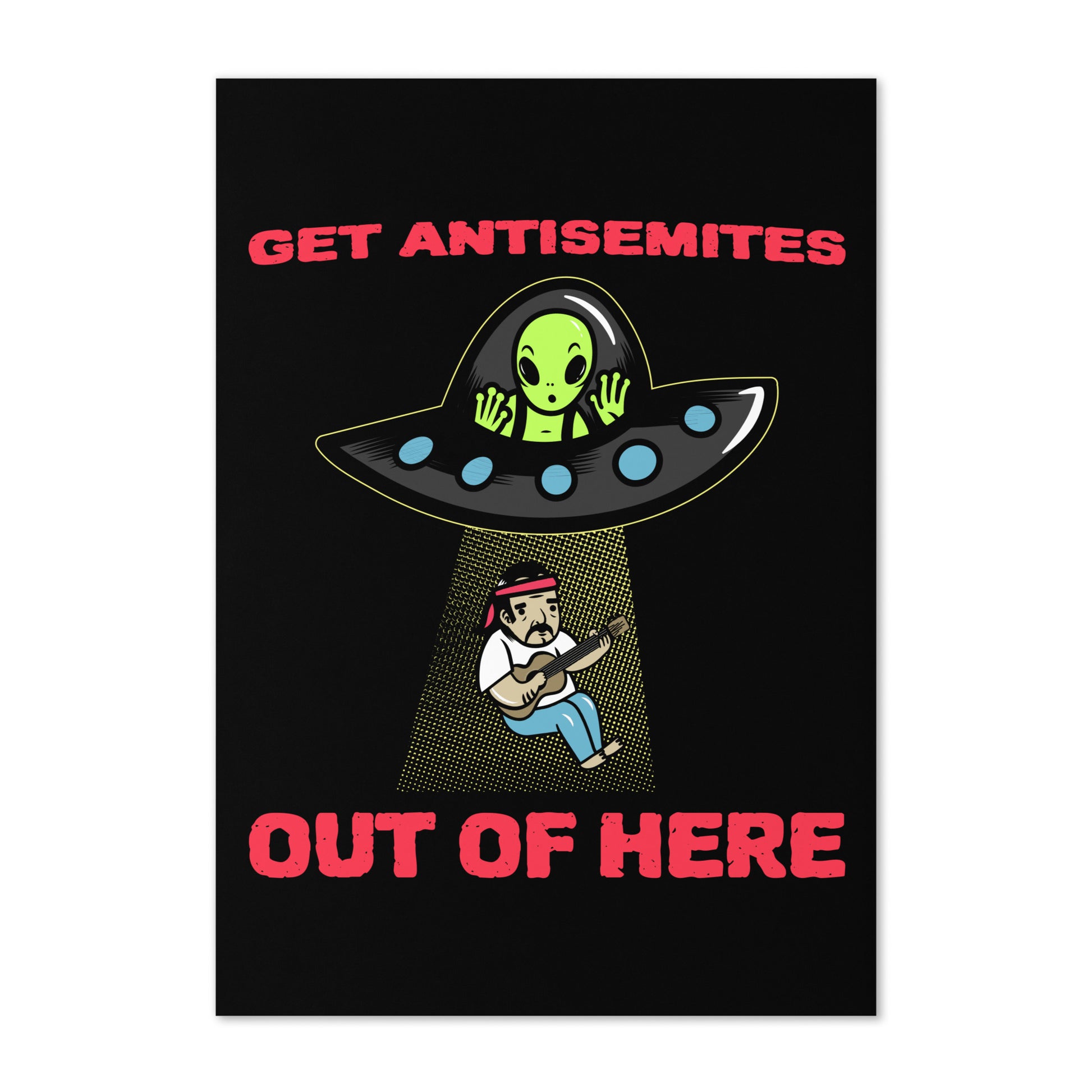 Get Alien Out | Antisemitism | Greeting Card