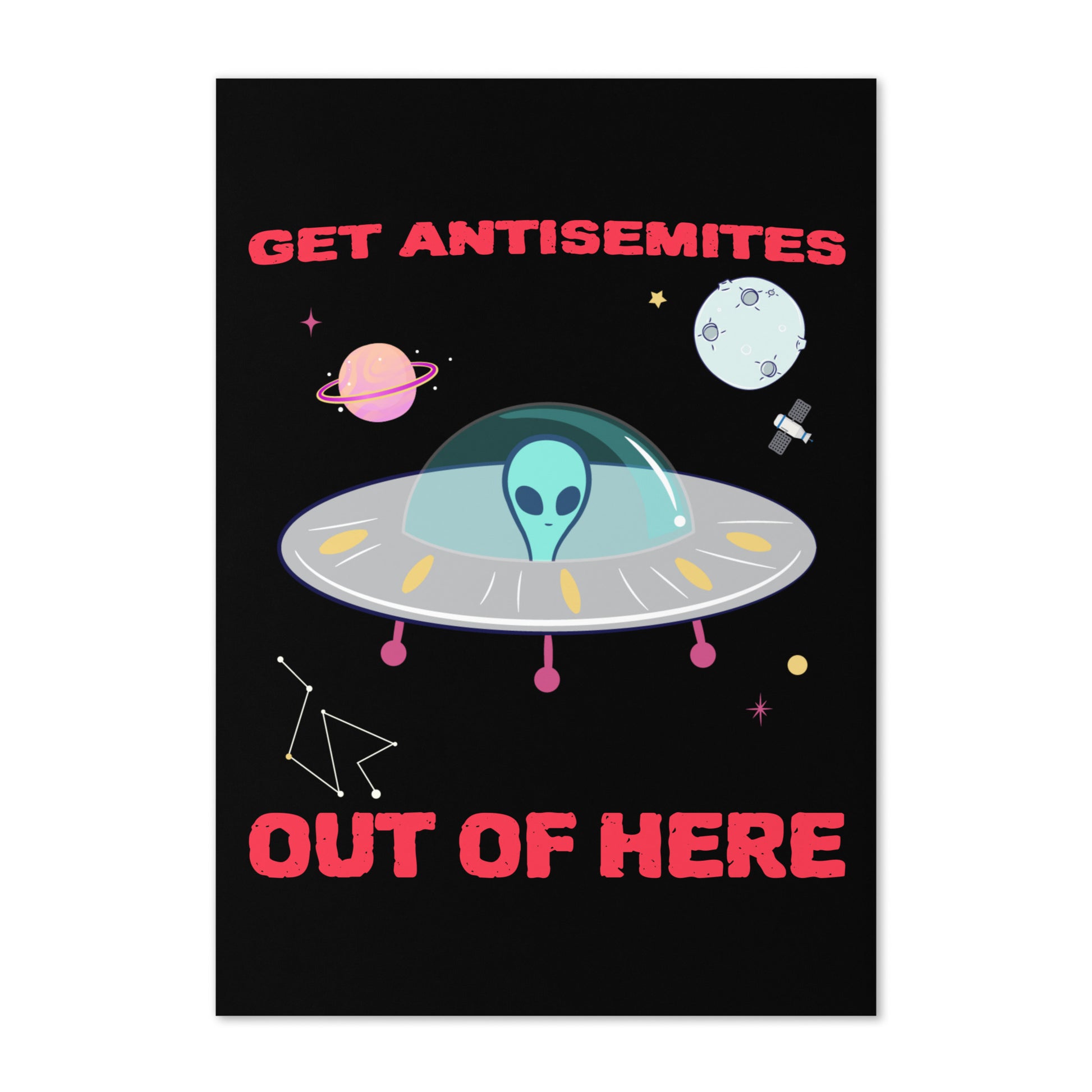 Get Alien Out | Antisemitism | Greeting Card