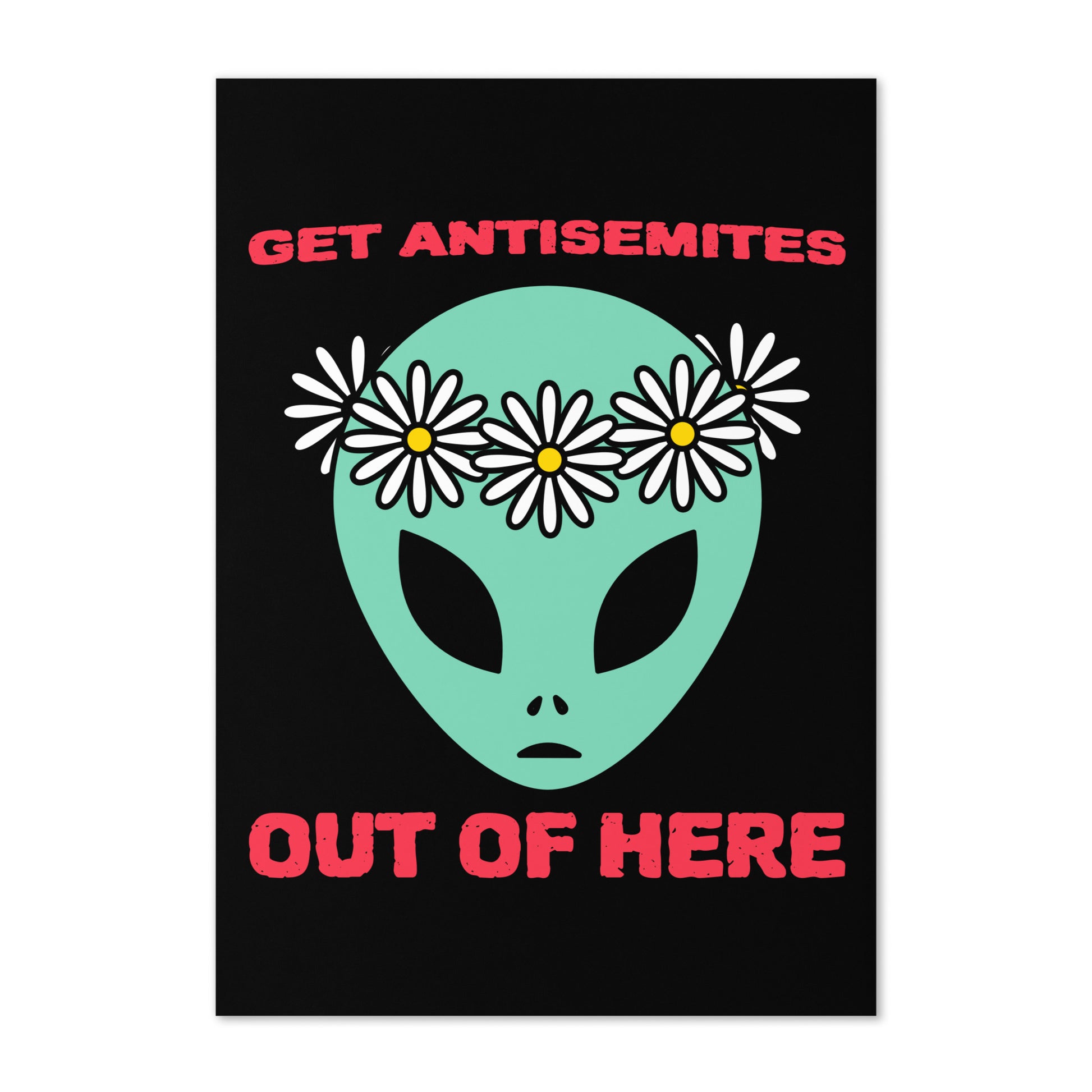 Get Alien Out | Antisemitism | Greeting Card