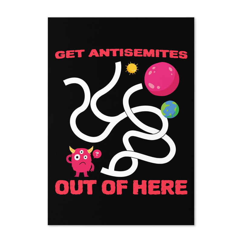 Get Alien Out | Antisemitism | Greeting Card