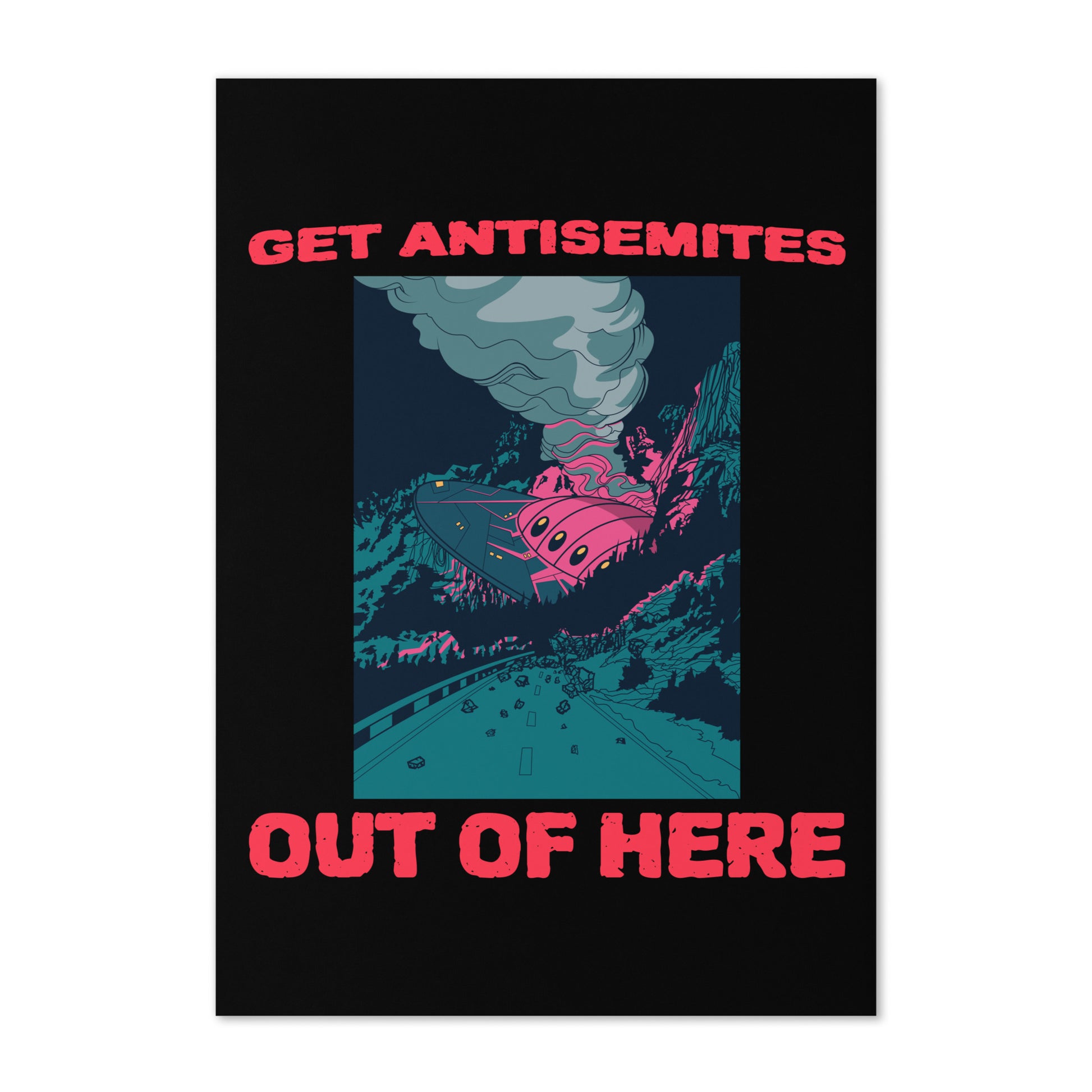 Get Alien Out | Antisemitism | Greeting Card