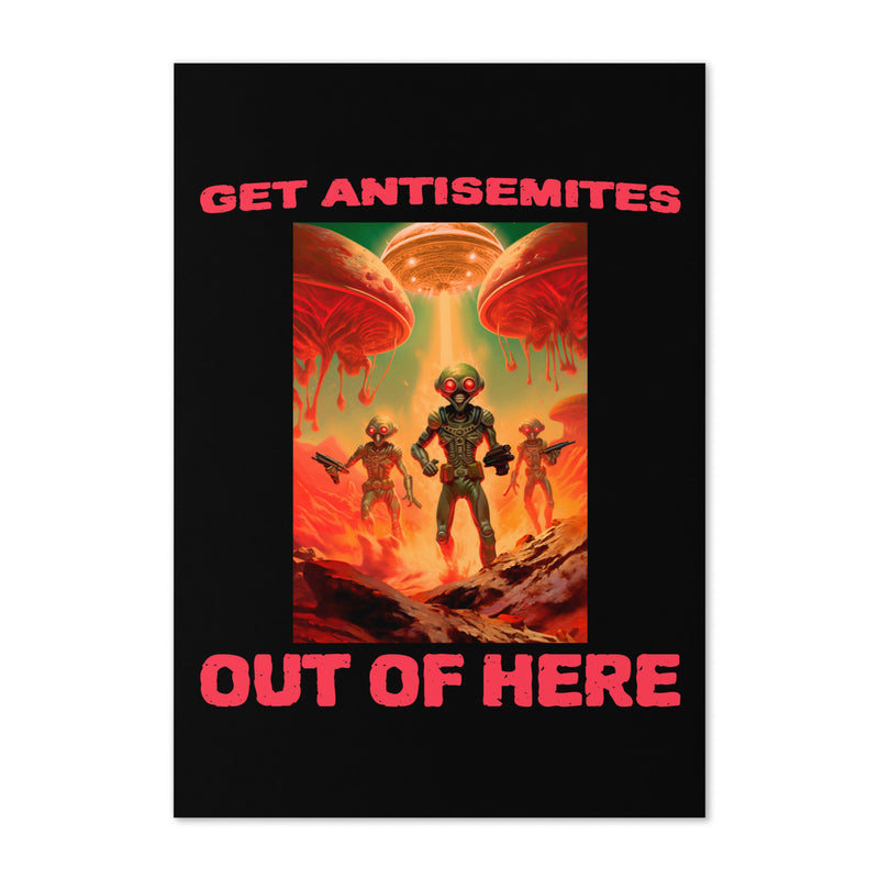 Get Alien Out | Antisemitism | Greeting Card