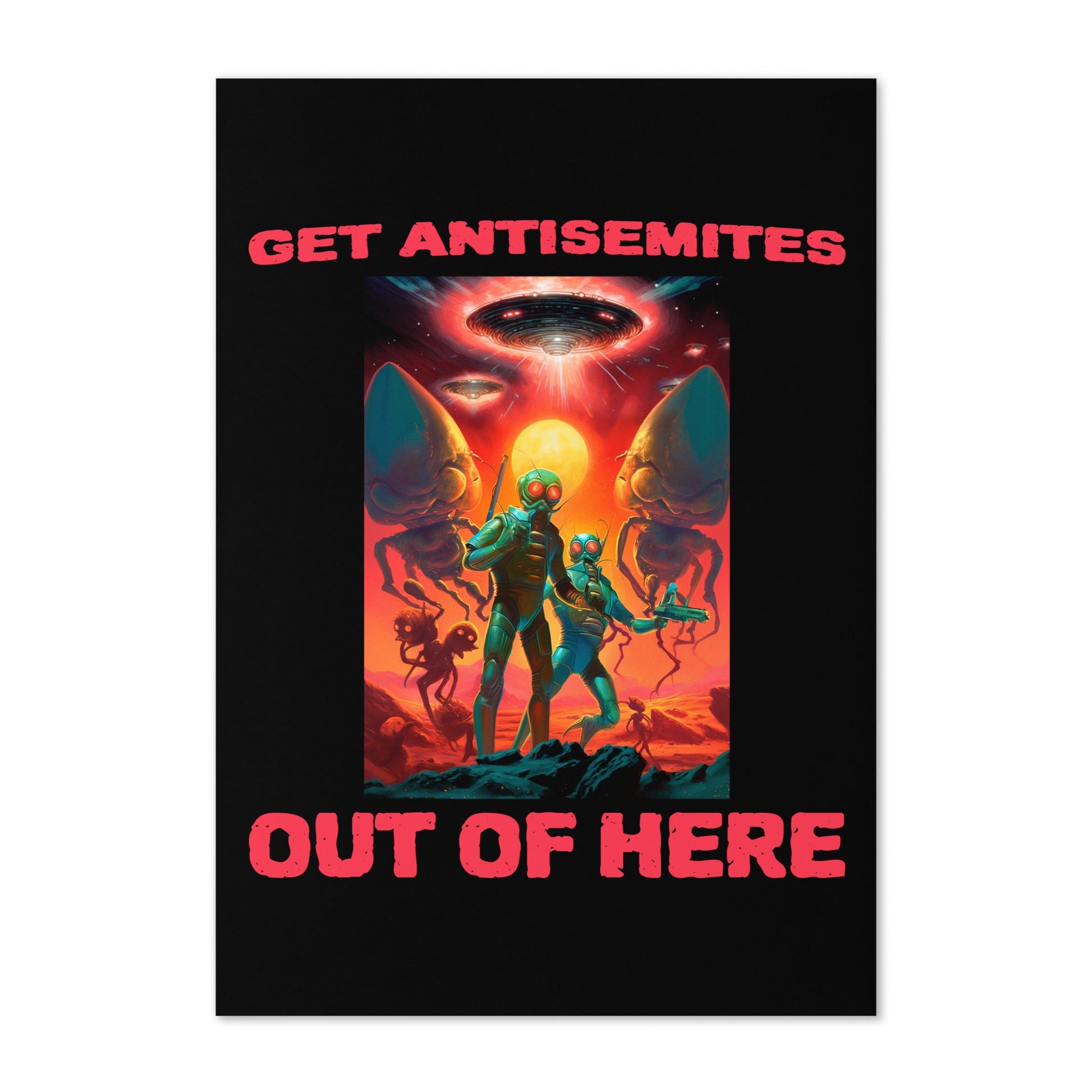 Get Alien Out | Antisemitism | Greeting Card
