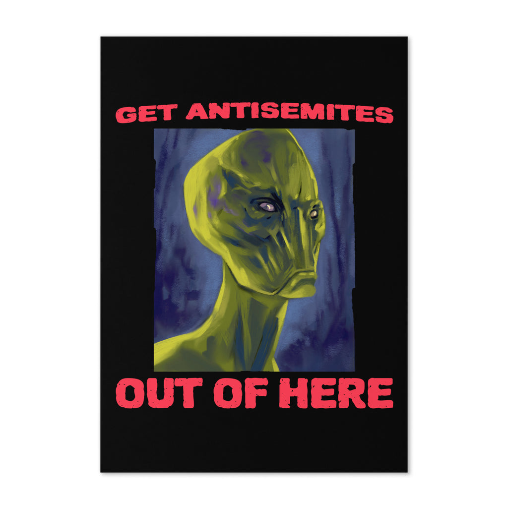 Get Alien Out | Antisemitism | Greeting Card