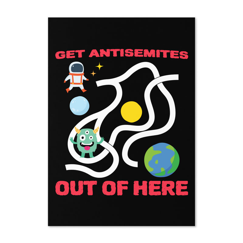 Get Alien Out | Antisemitism | Greeting Card