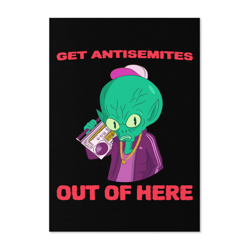 Get Alien Out | Antisemitism | Greeting Card