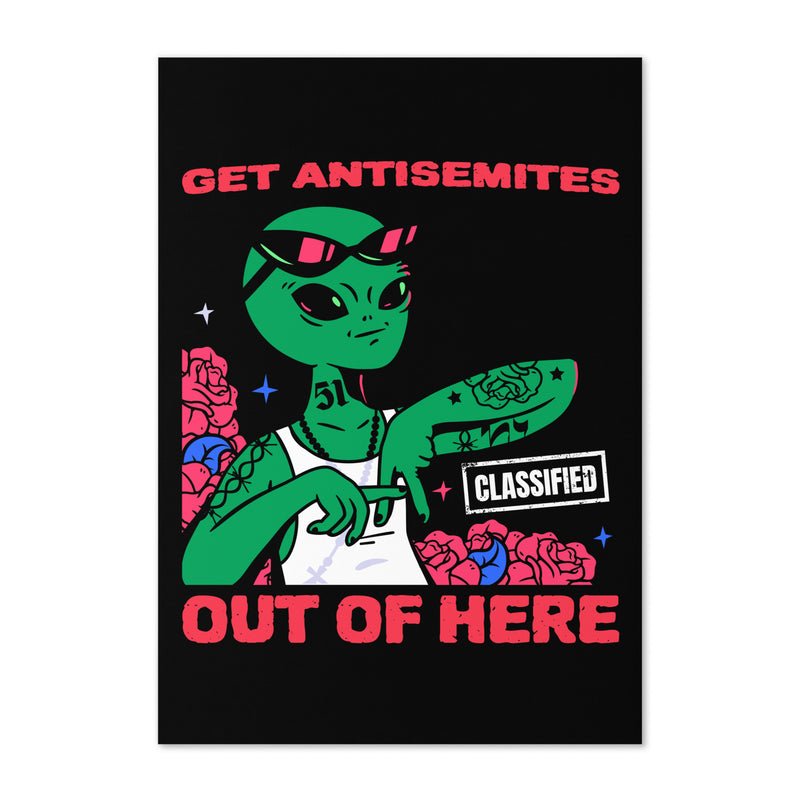 Get Alien Out | Antisemitism | Greeting Card