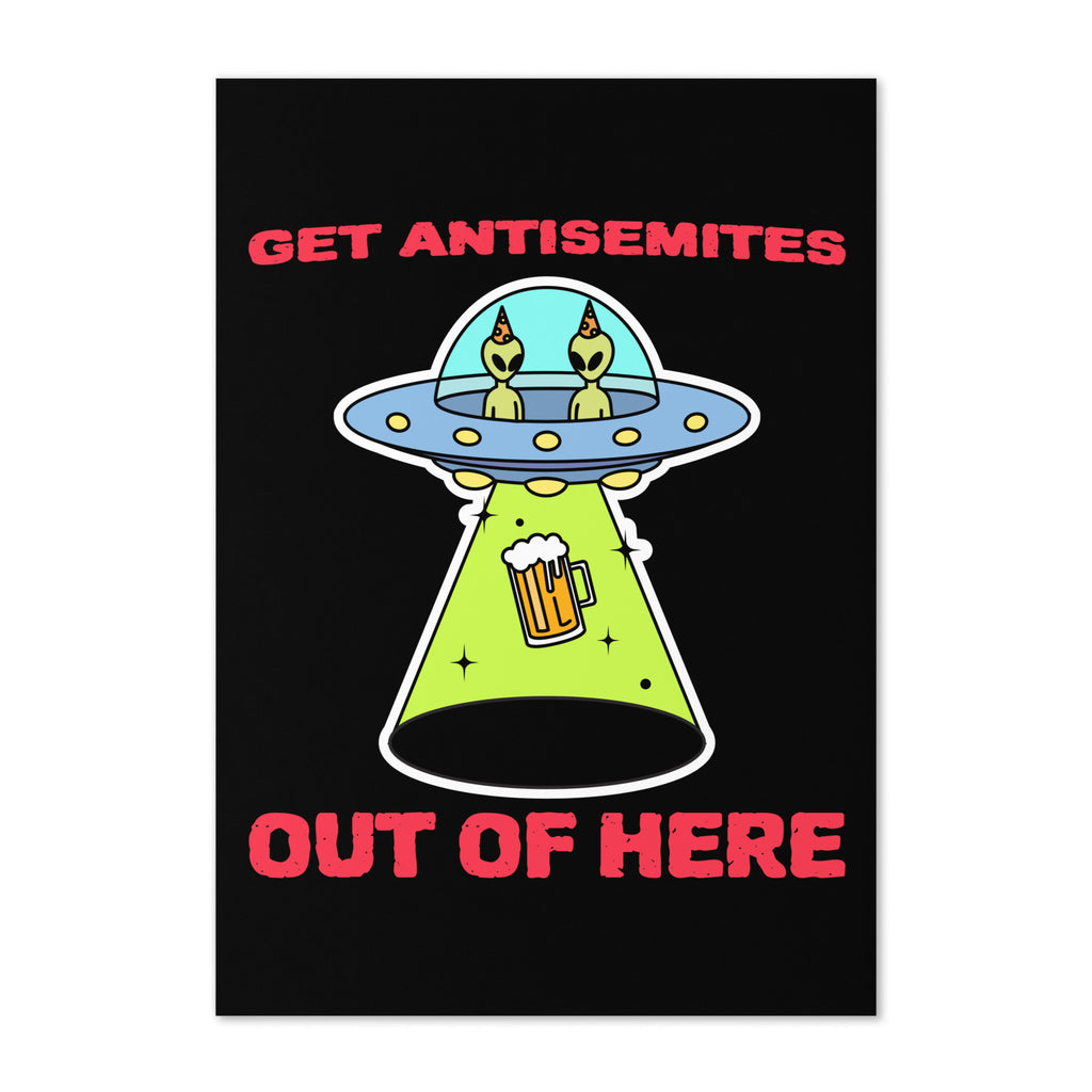 Get Alien Out | Antisemitism | Greeting Card