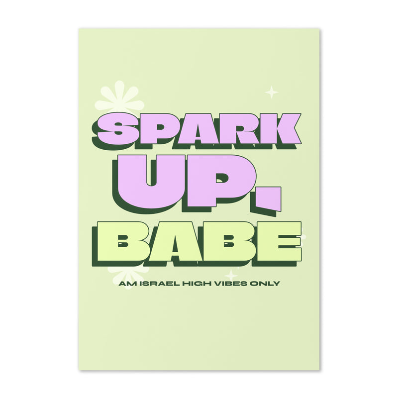Am Israel High | Greeting Card