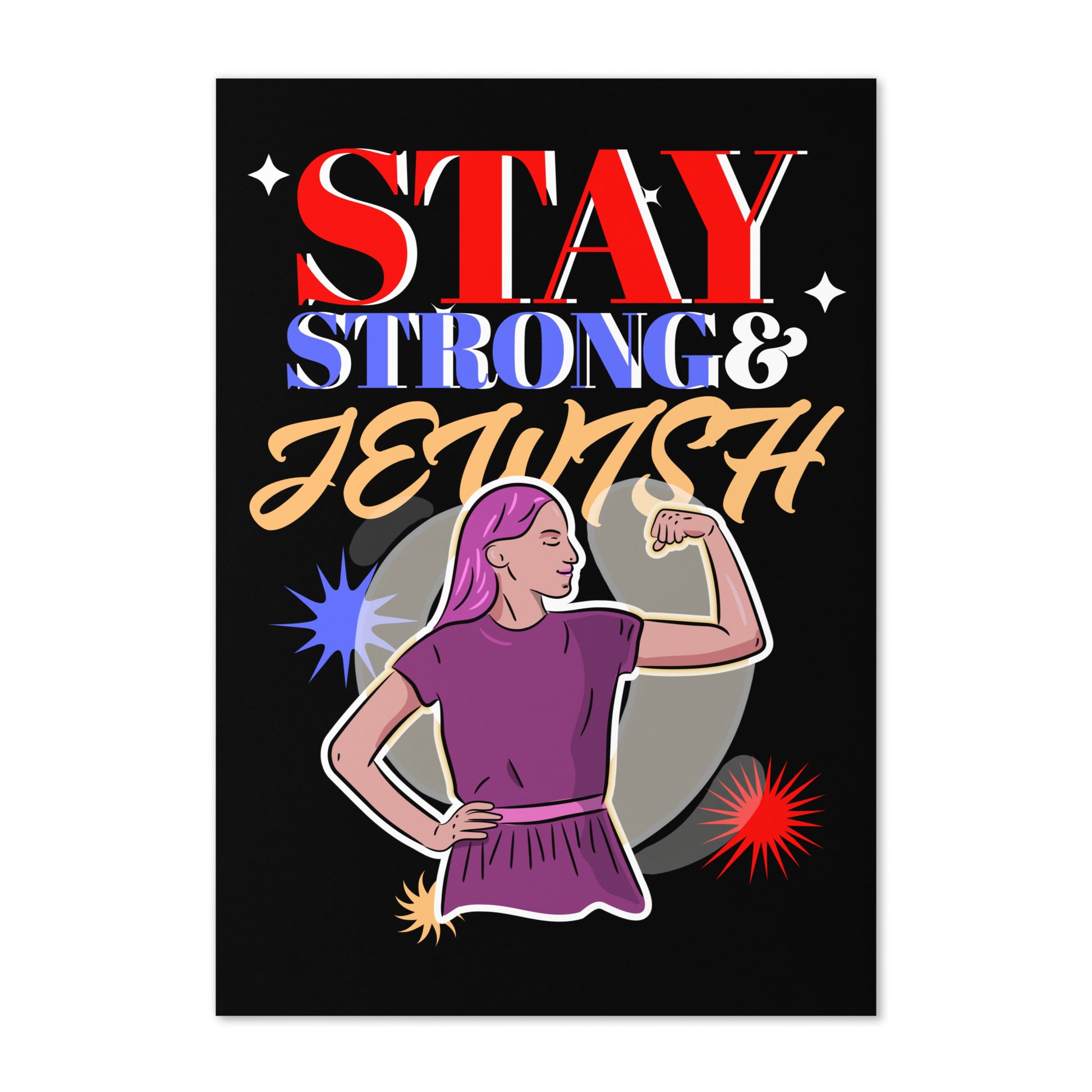 Strong & Jewish | Greeting Card