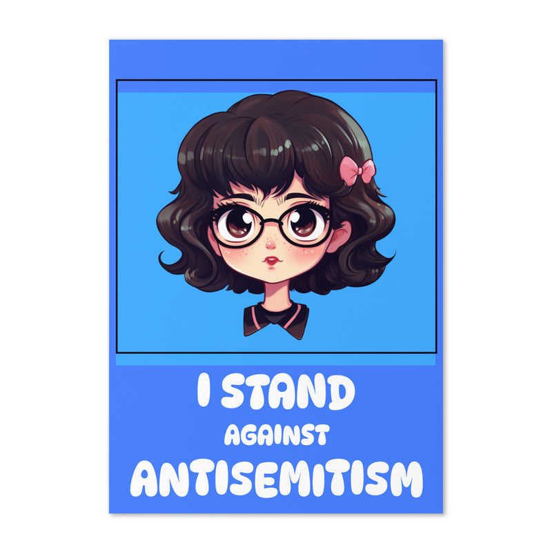 I Stand Against Antisemitism | Greeting Card