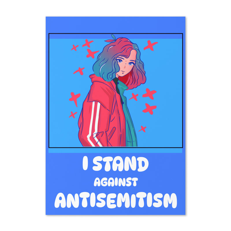 I Stand Against Antisemitism | Greeting Card