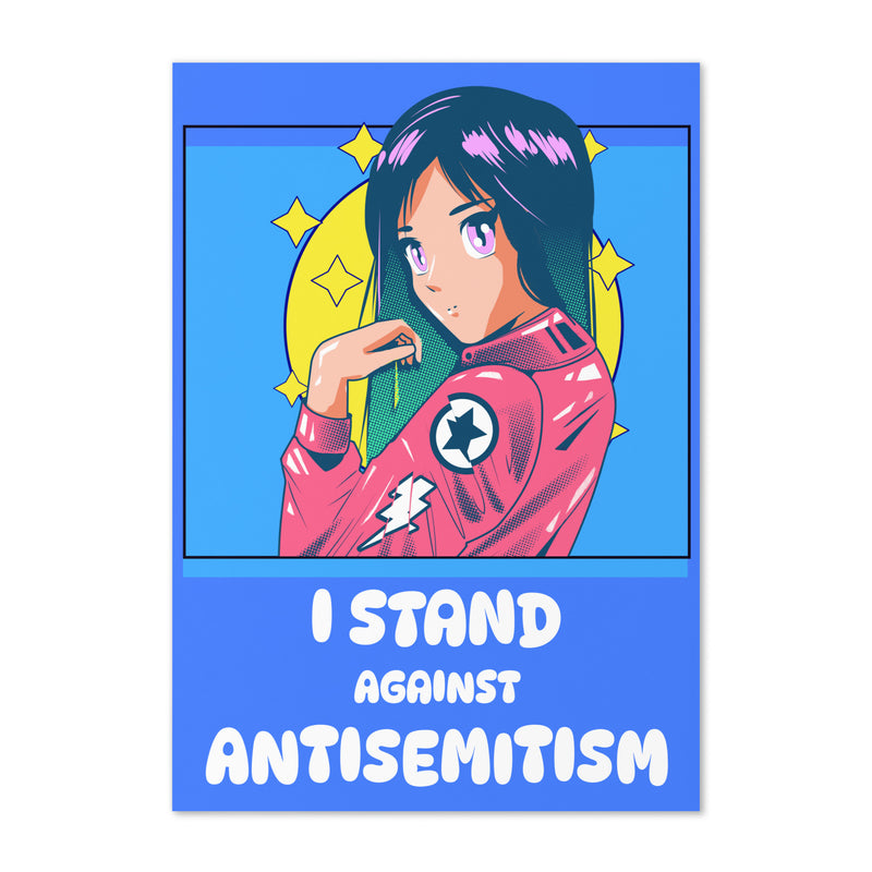 I Stand Against Antisemitism | Greeting Card