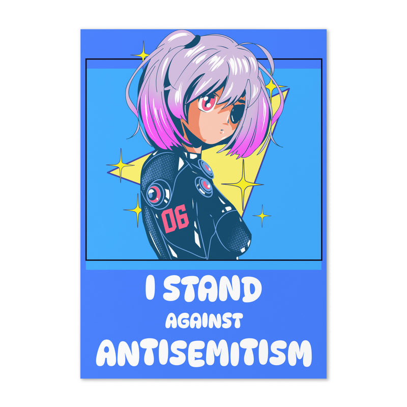 I Stand Against Antisemitism | Greeting Card