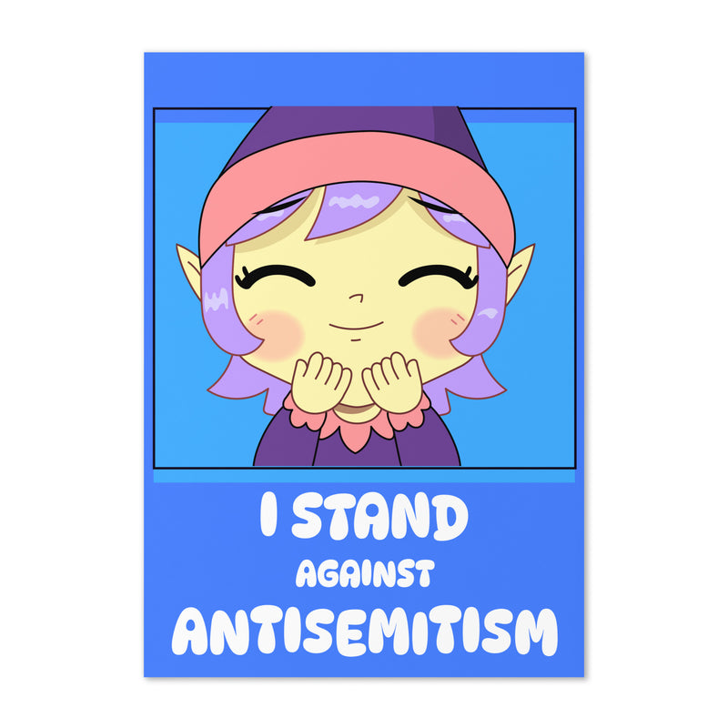 I Stand Against Antisemitism | Greeting Card