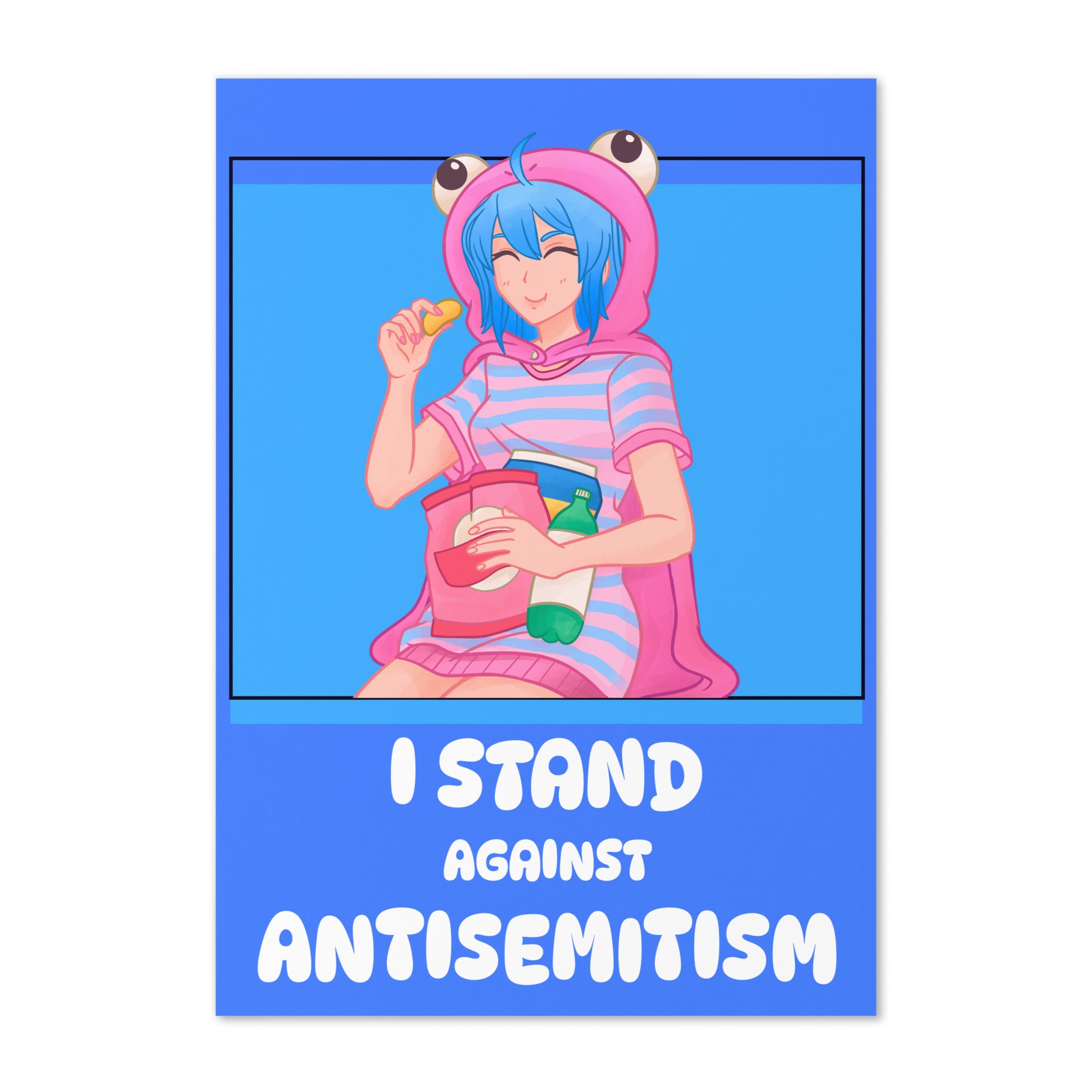 I Stand Against Antisemitism | Greeting Card