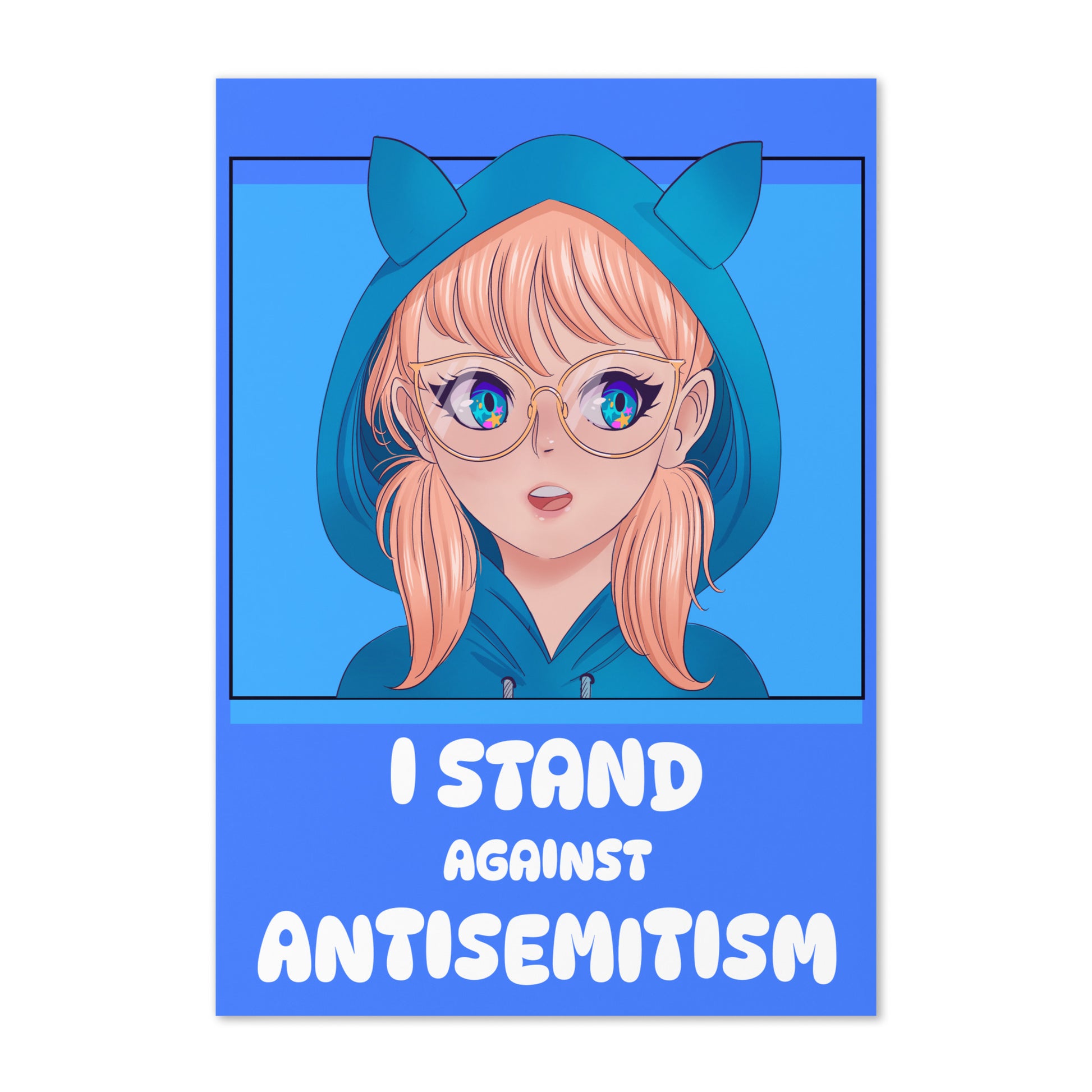 I Stand Against Antisemitism | Greeting Card