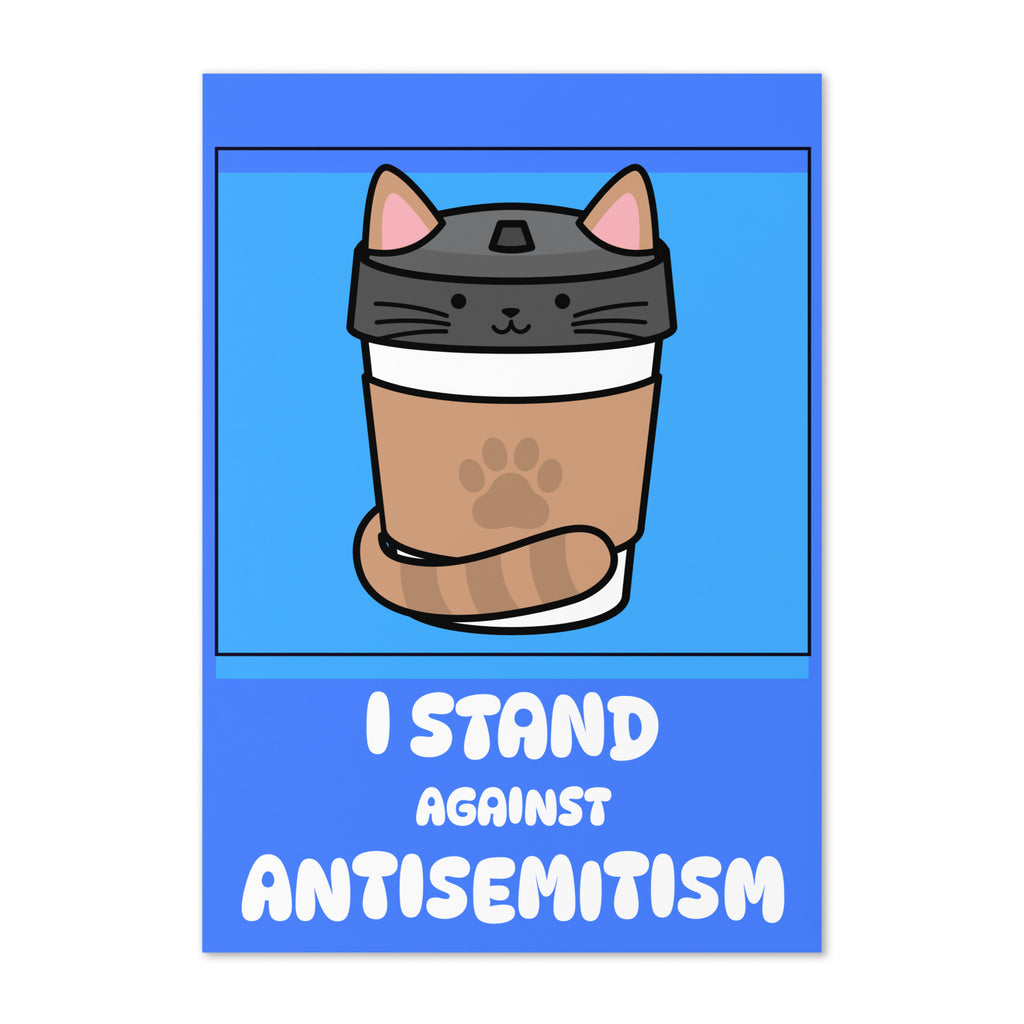 I Stand Against Antisemitism | Greeting Card