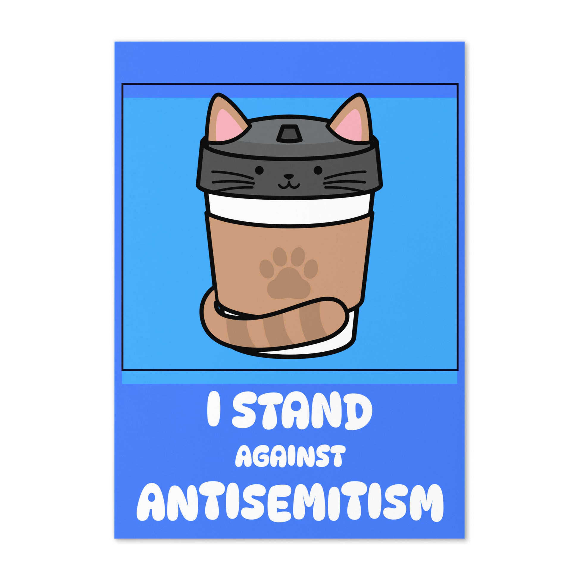 I Stand Against Antisemitism | Greeting Card