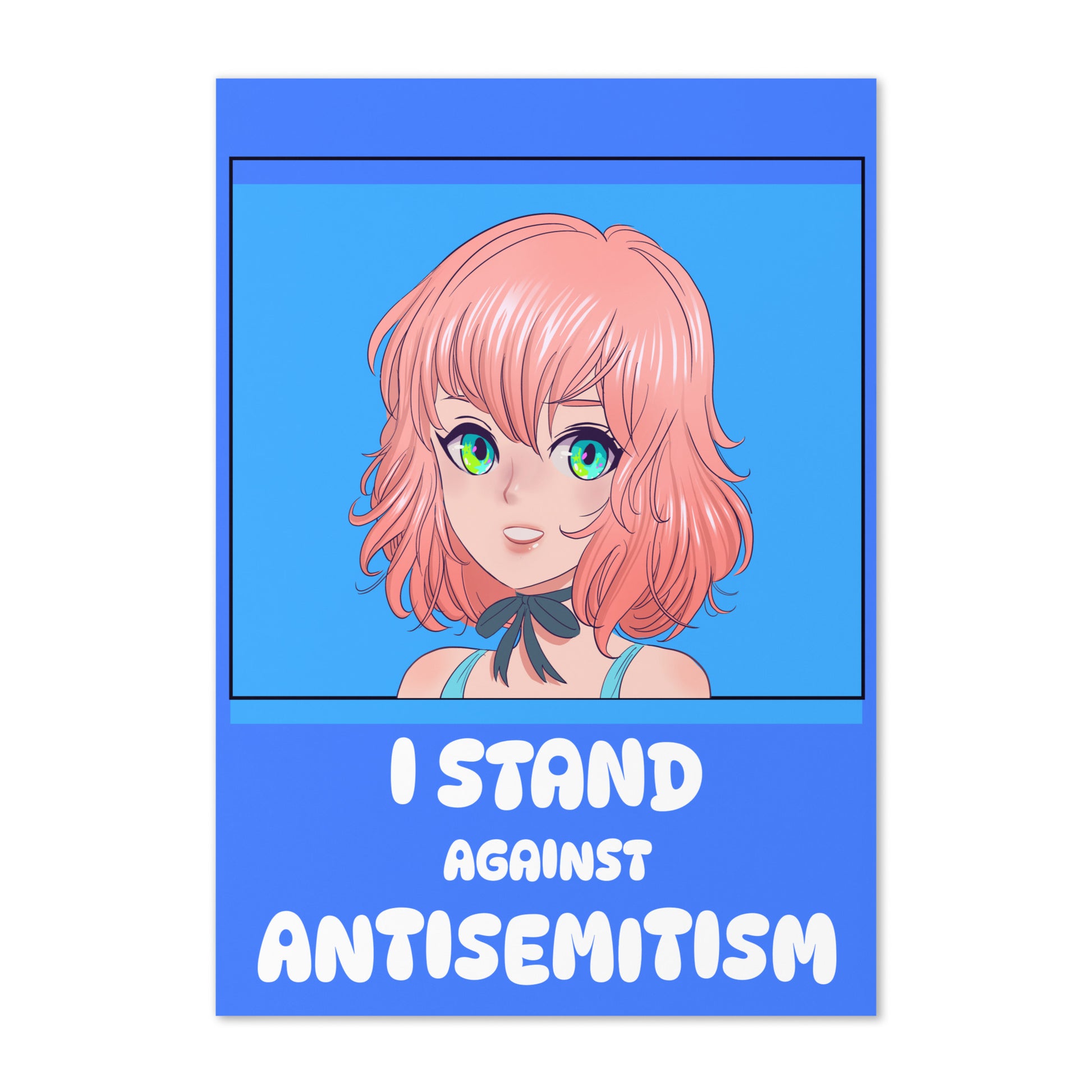 I Stand Against Antisemitism | Greeting Card