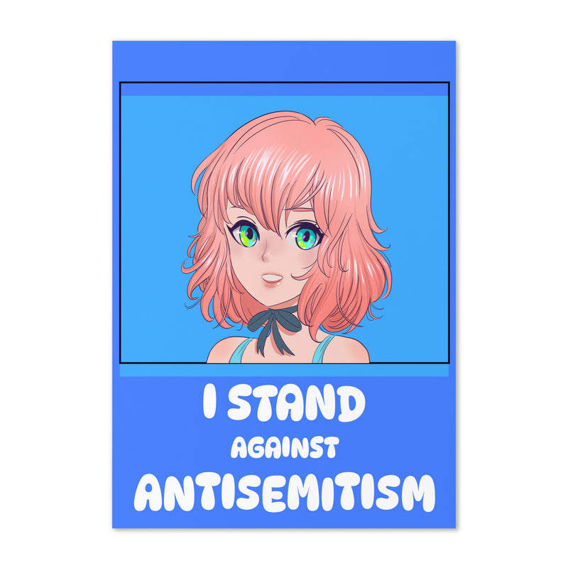 I Stand Against Antisemitism | Greeting Card