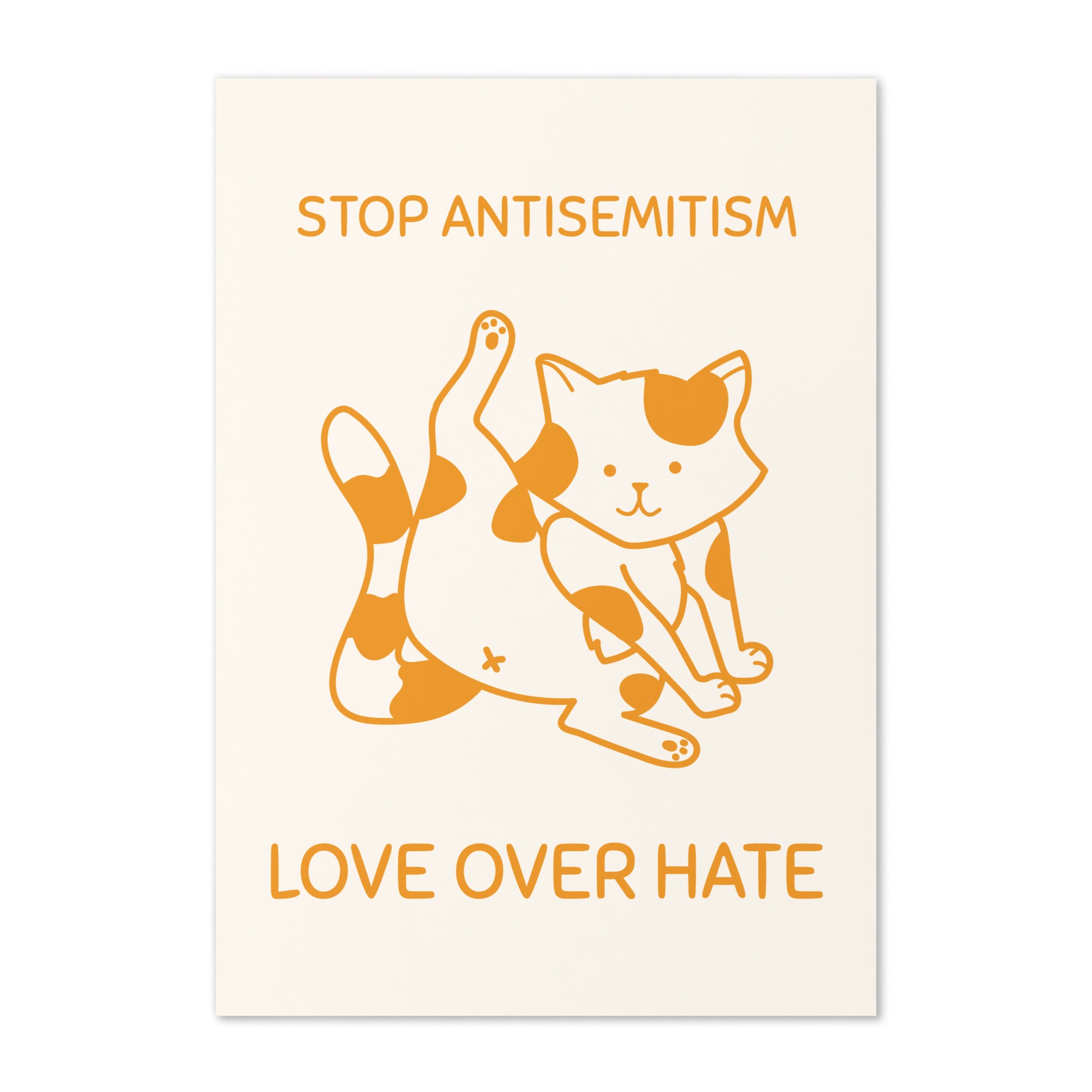 Sweet Cats | Antisemitism | Greeting Card