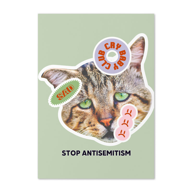 Sweet Cats | Antisemitism | Greeting Card