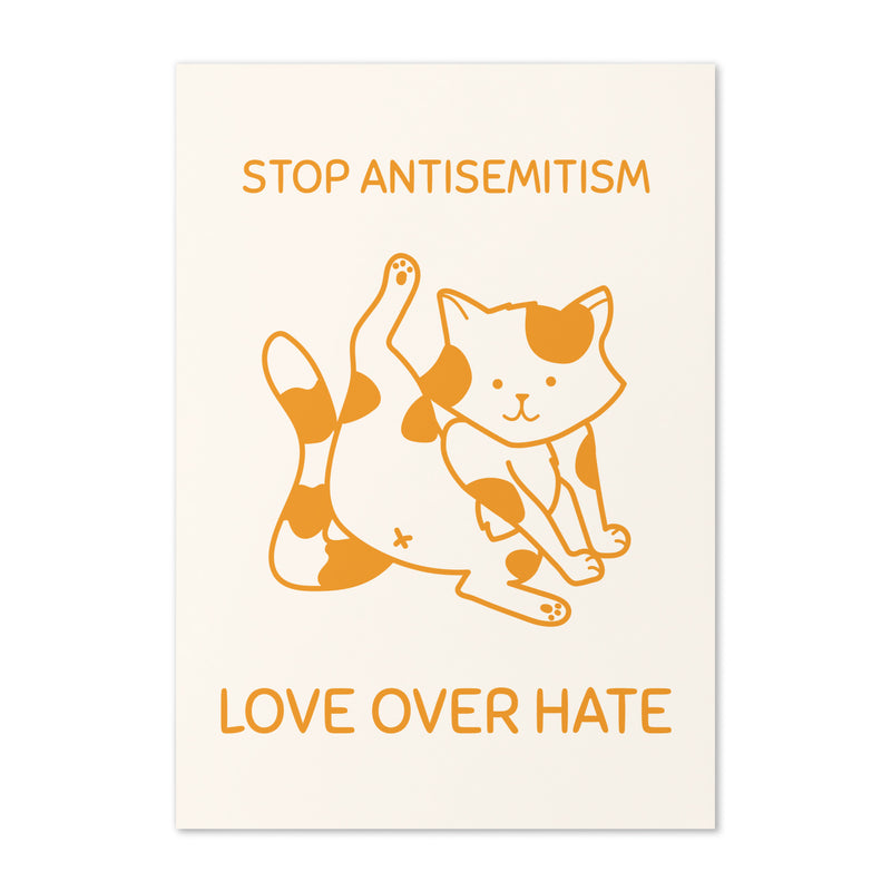 Sweet Cats | Antisemitism | Greeting Card