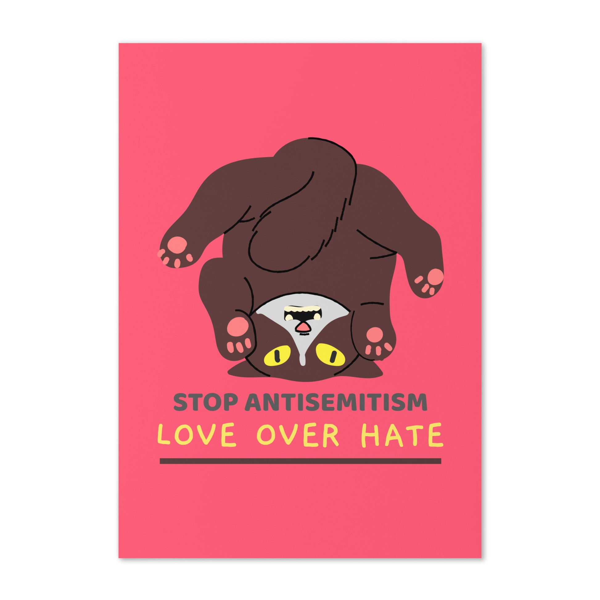 Sweet Cats | Antisemitism | Greeting Card